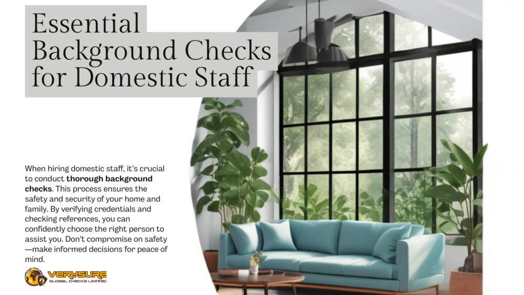 background checks for hiring domestic staff
