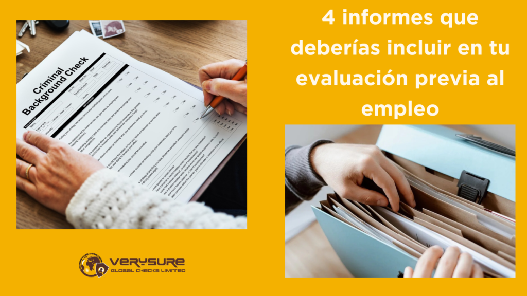 Evaluación previa al empleo