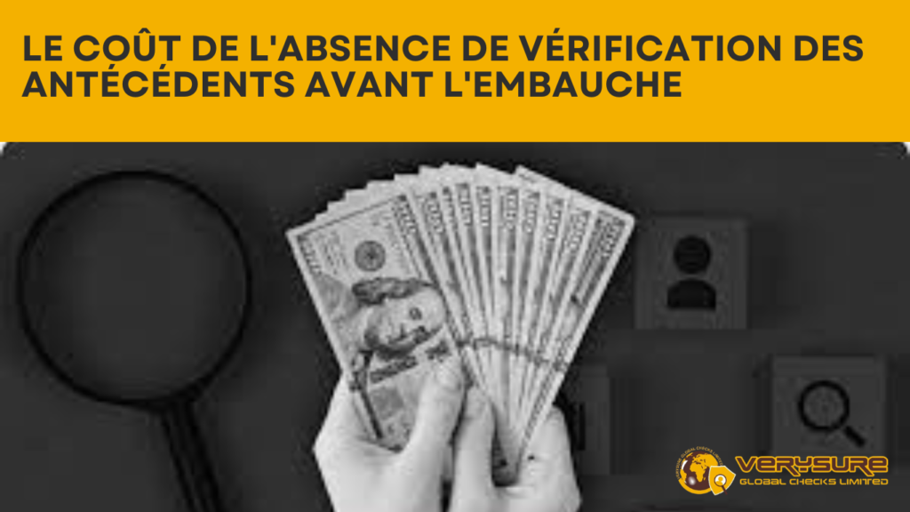 Cost of Not Running a Pre-Employment Background Check